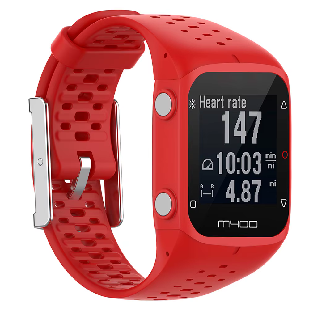 Pour Polar M400 M430 GPS course M 400 300 Bracelet en Silicone souple respirant