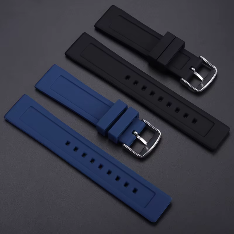 Bracelet en Silicone de haute qualité pour montre mécanique design CIGA série Z/J/X Type baril Gorilla