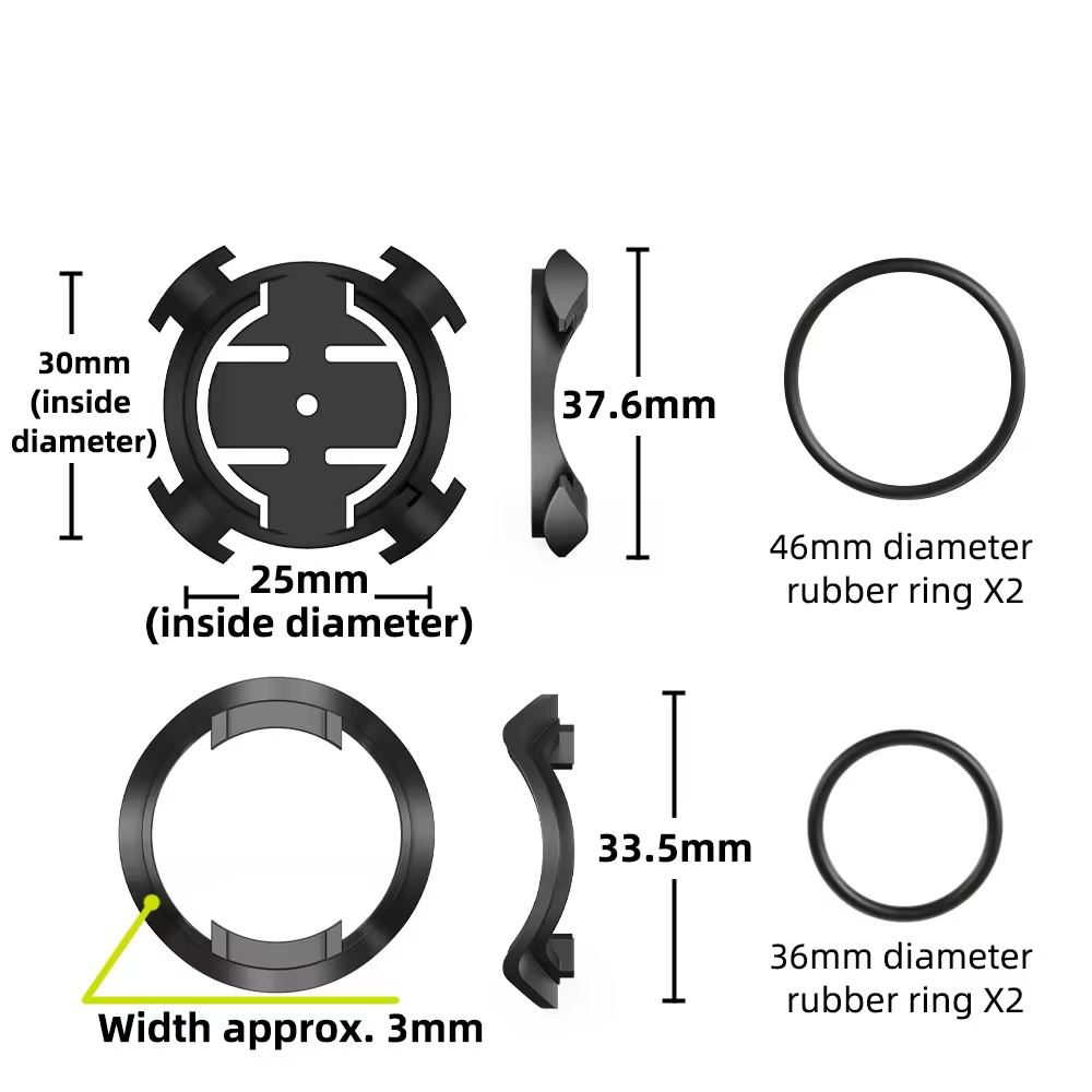 Supports de chronomètre de vélo vtt
