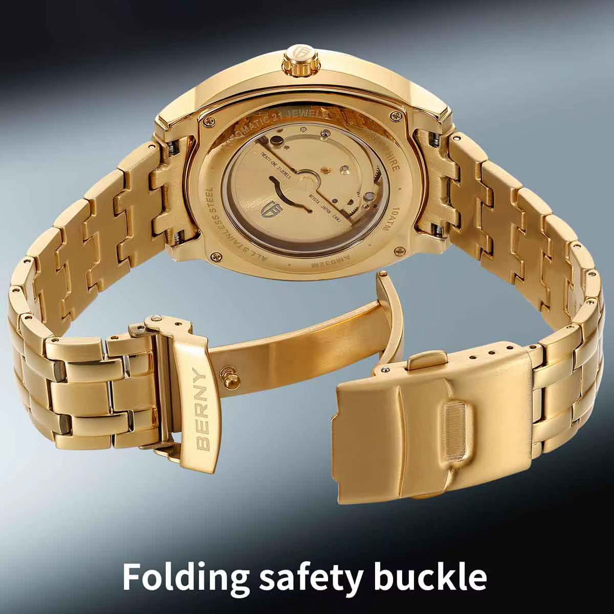 Montre mécanique automatique BERNY pour homme TMI 8205