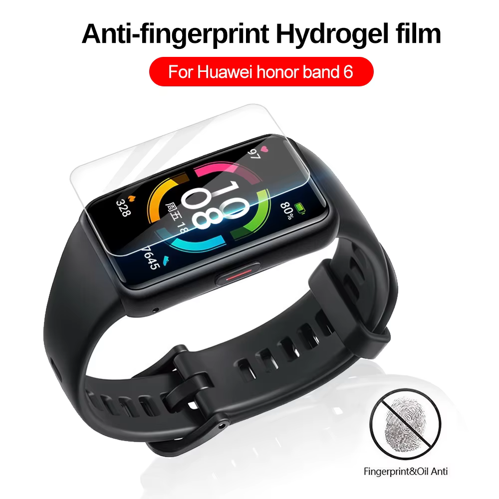Film de protection souple HD pour montre Huawei Band 8 7 6 Pro
