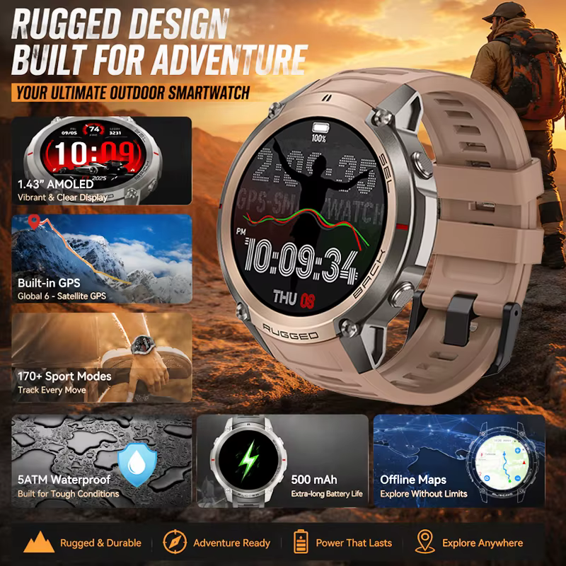 Montre connectée d'extérieur 1