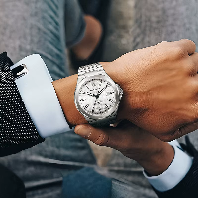 Nouvelle Montre-Bracelet Automatique Homme 2026 – Bracelet Acier Inoxydable Tendance