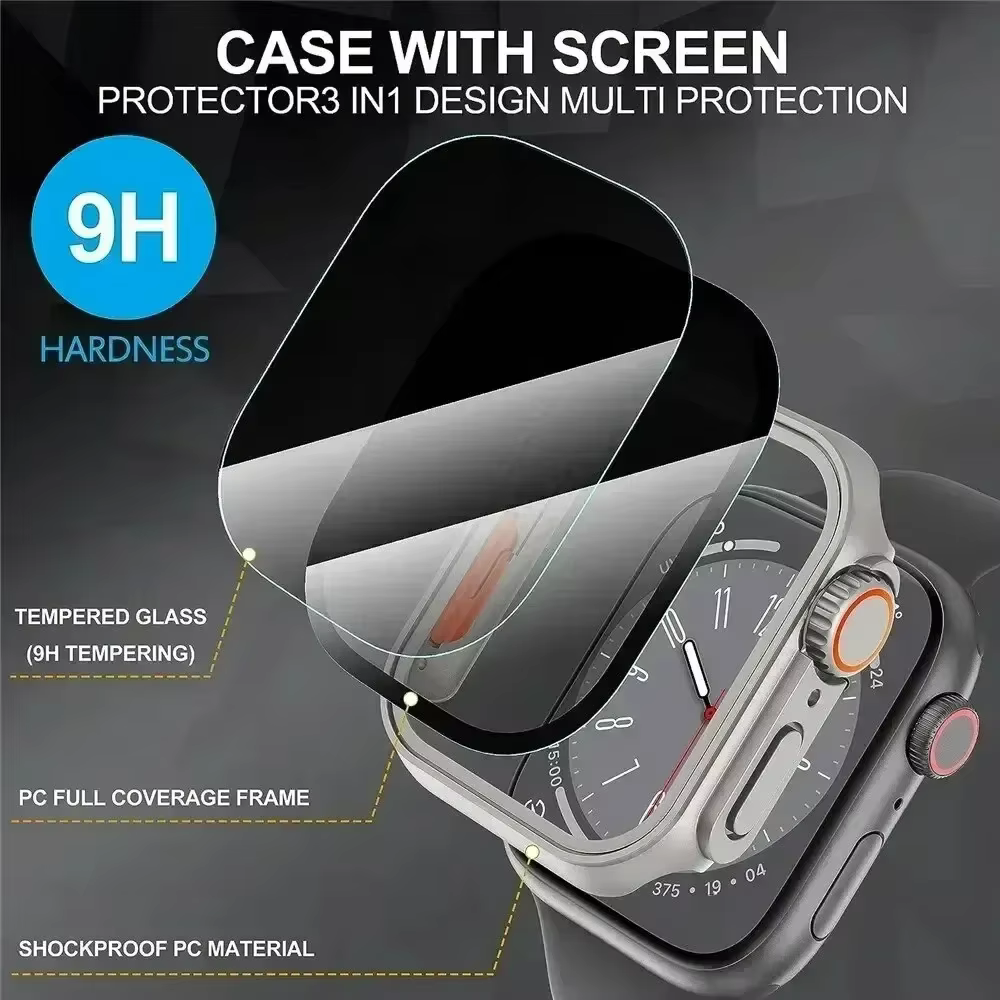 Étui pour apple watch Apple Watch Series9/8/7/6/5/4 SE 44 45 41 40mm
