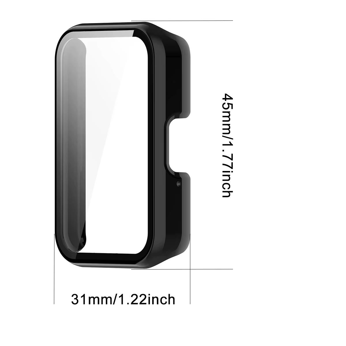 Boîtier de montre Compatible pour Samsung Galaxy Fit3