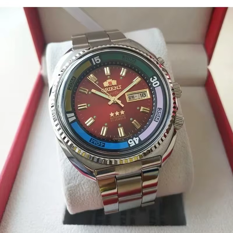 Montre mécanique sportive complète DFDG pour homme