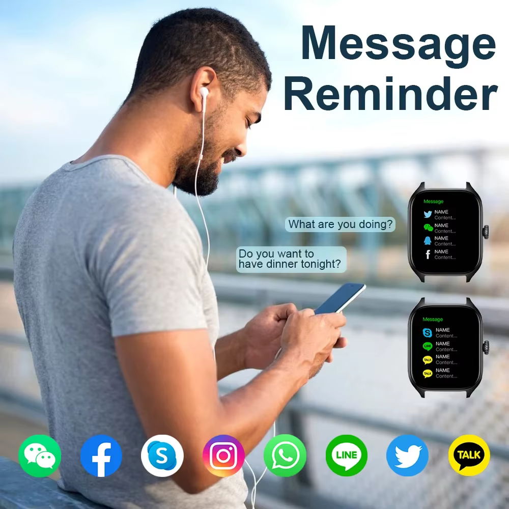 Montre connectée 2026 pour hommes et femmes