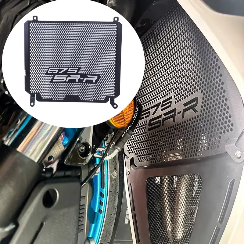 Protection de radiateur pour motos CFMOTO CF MOTO 675SRR 675SR-R 675 SRR 675 SR-R 675 SR 2025 2026