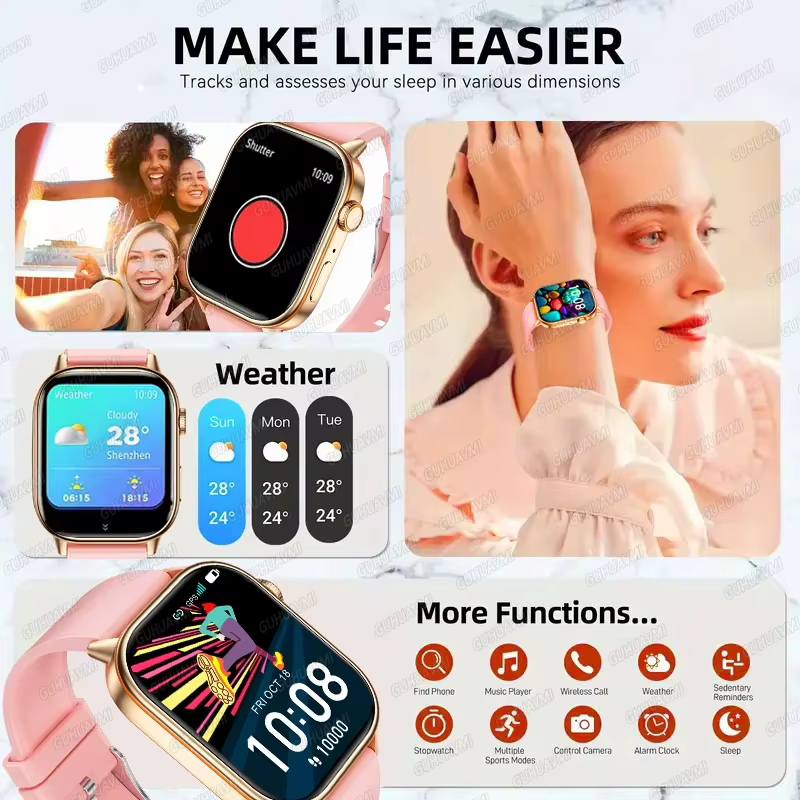 Nouvelle montre connectée GPS 2026 pour Android et iOS