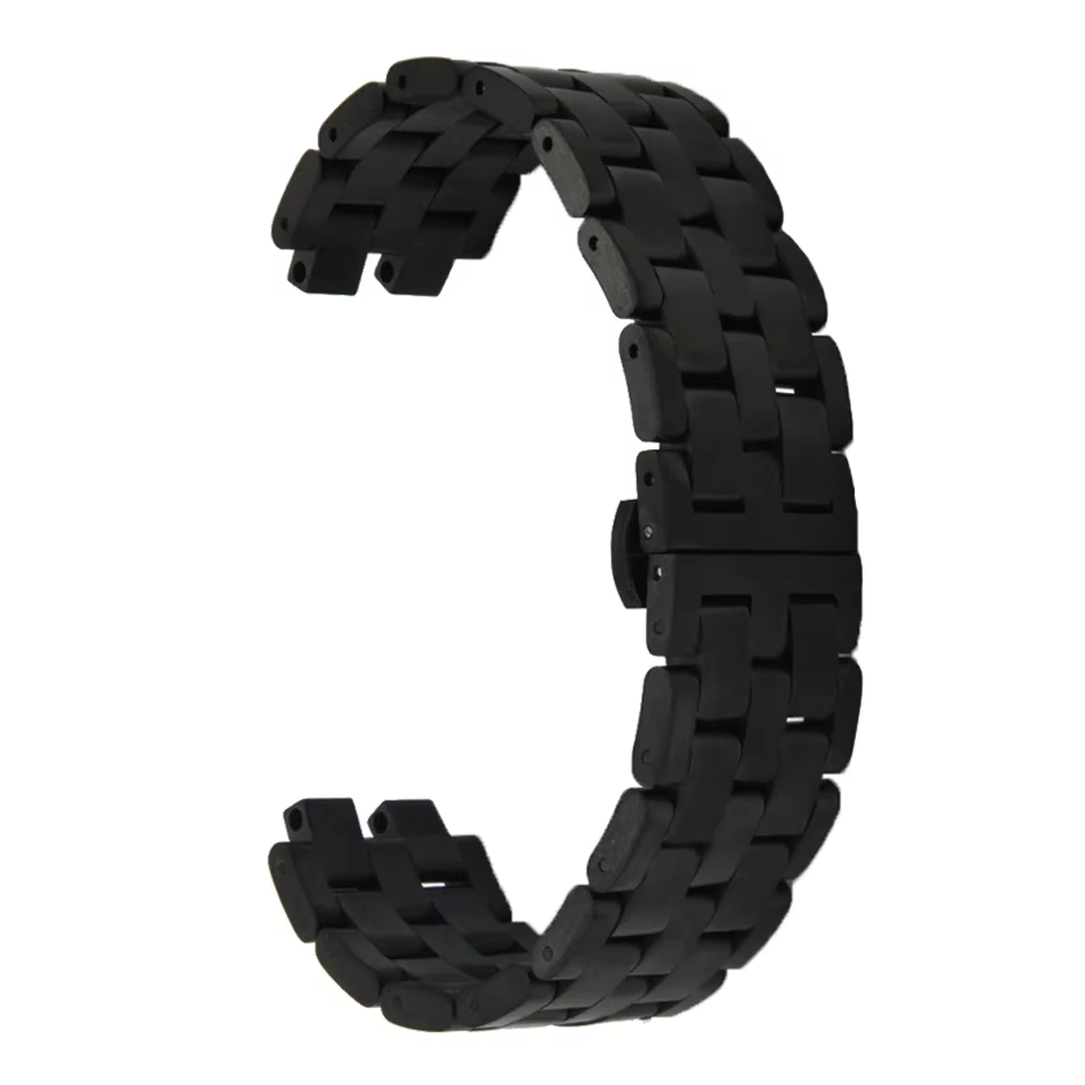 22MM acier inoxydable papillon boucle Bracelet