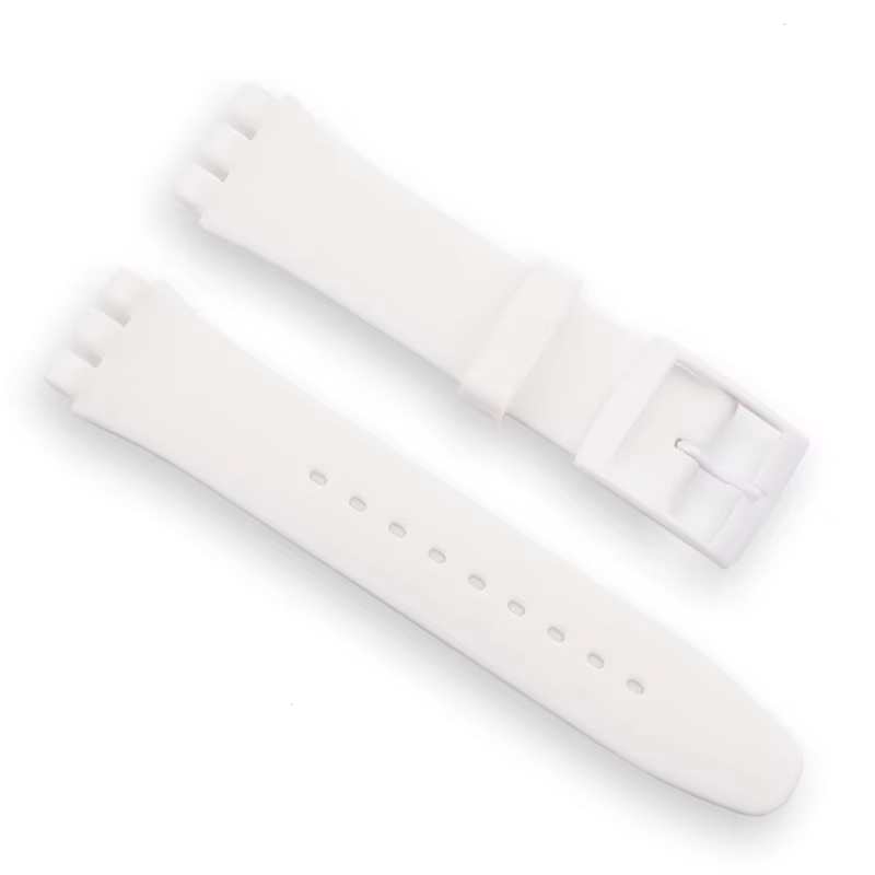 Bracelet de montre noir pour Swatch