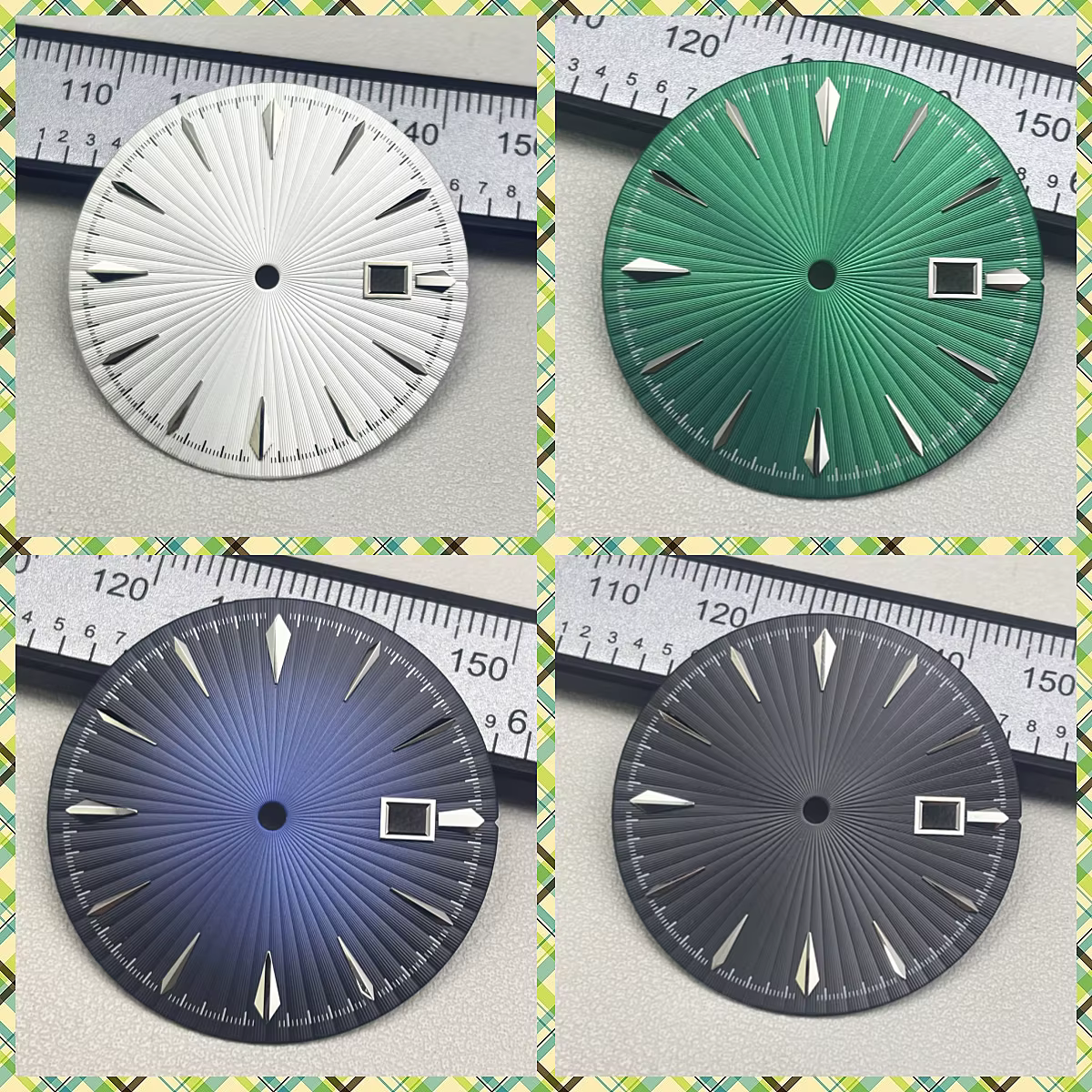 Cadran de montre créatif de style nouveau