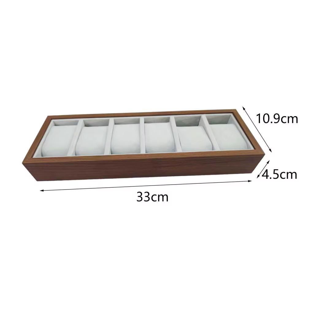 Plateau organisateur de montre avec oreiller