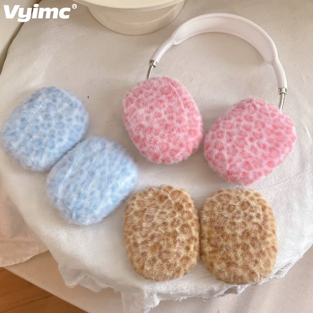 Étui Airpods Max 2 en fourrure pelucheuse