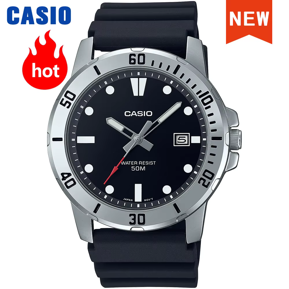 Mol montre pour hommes affaires mode bracelet en résine atmosphérique étanche série MTP-VD01