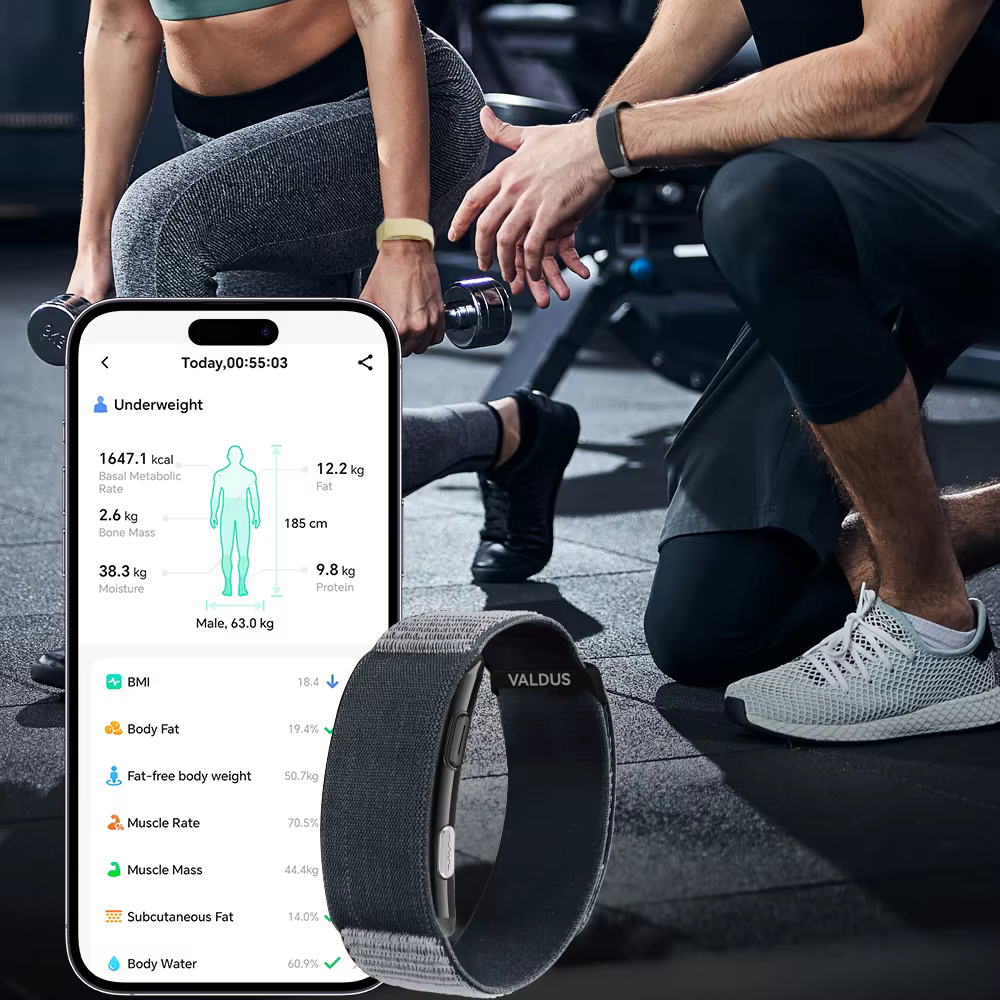 VALDUS nouveau VITRO Bracelet intelligent ECG traqueur de santé sport Fitness fréquence cardiaque pression artérielle