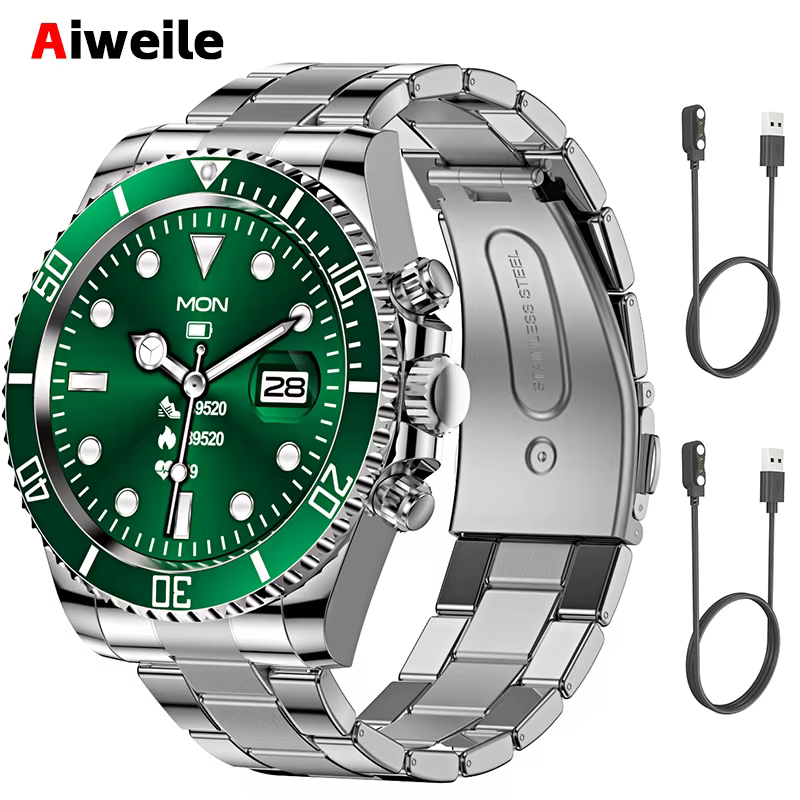 Montre connectée de luxe AW12 pour hommes