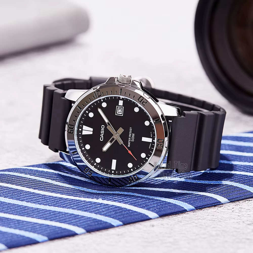 Mol montre pour hommes affaires mode bracelet en résine atmosphérique étanche série MTP-VD01