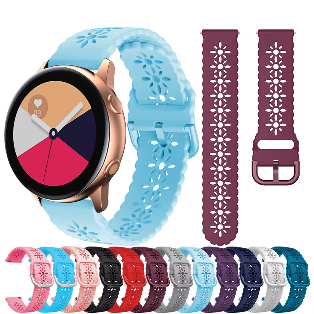 Bracelets de sport pour Samsung Galaxy Watch 7/4/5-Pro/6 Classic/Active 2