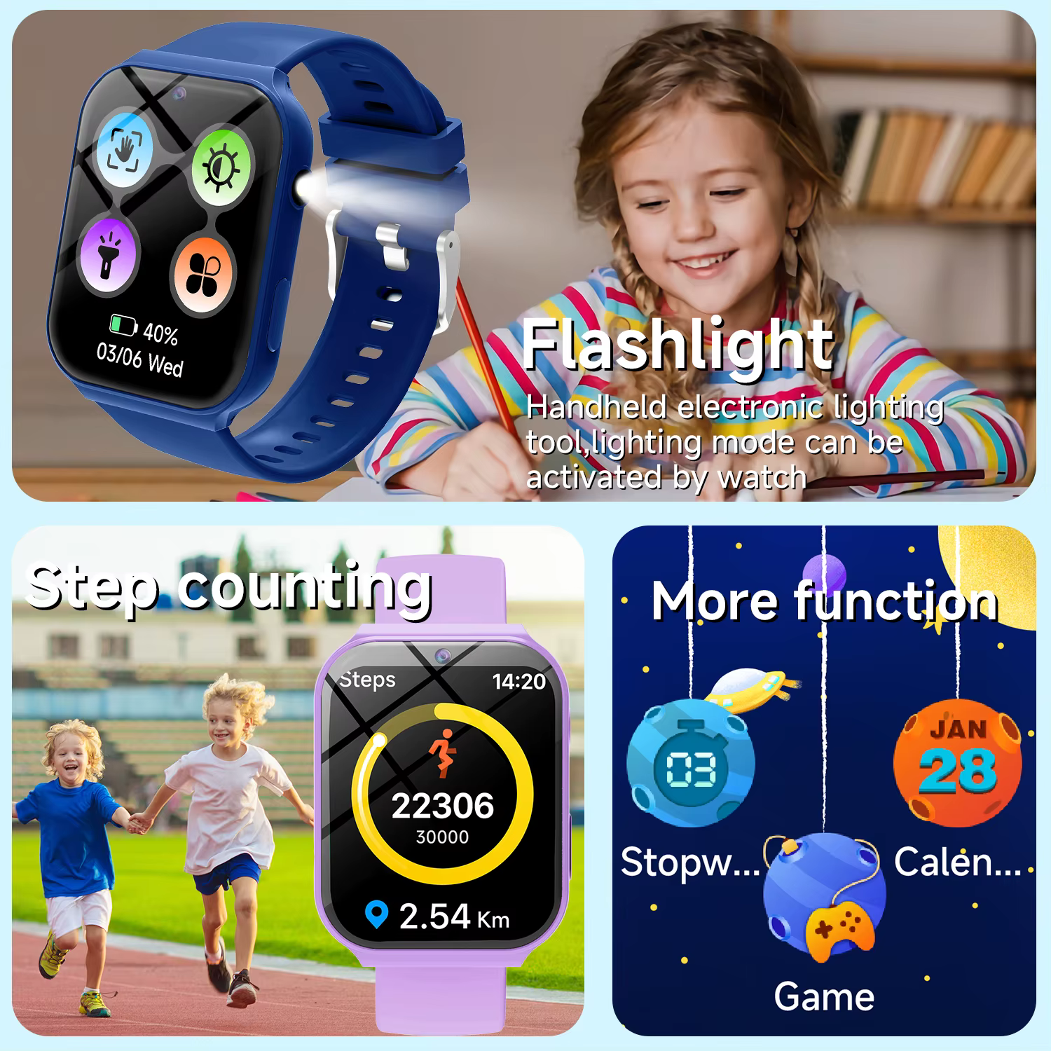 Montre connectée pour enfants