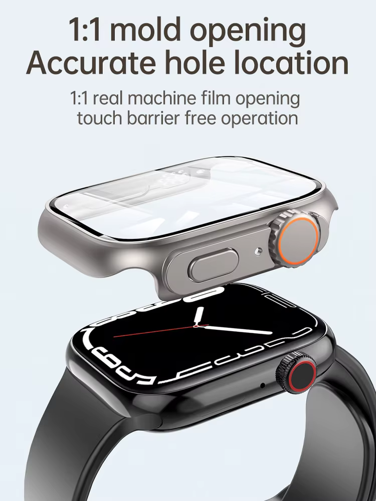Coque en verre pour Apple Watch