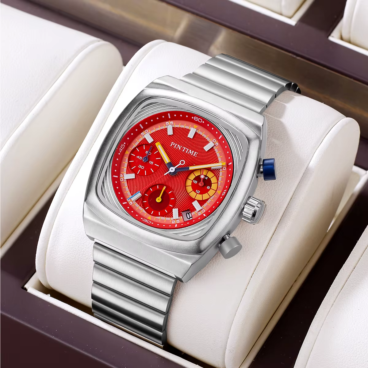 Montre carrée pour hommes
