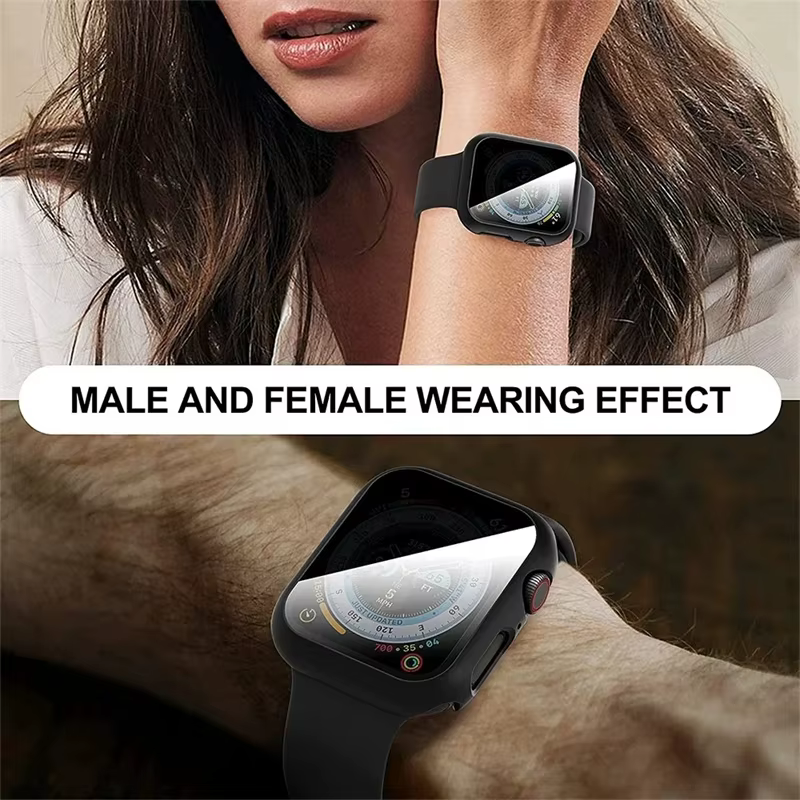 Verre + coque pour Apple Watch