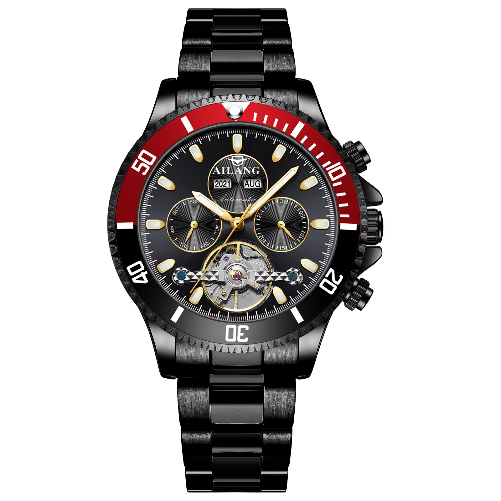 Montre mécanique lumineuse robuste OEM AILANG