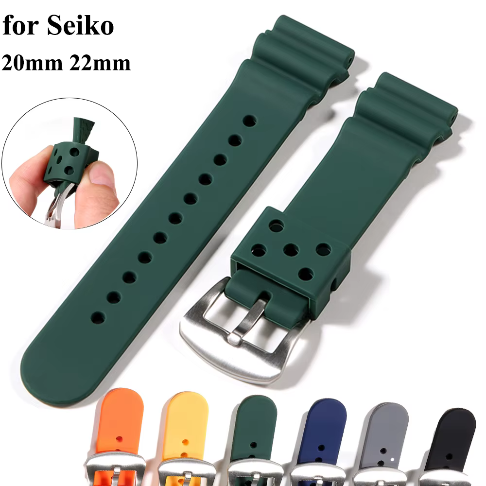 Bracelet de montre en Silicone