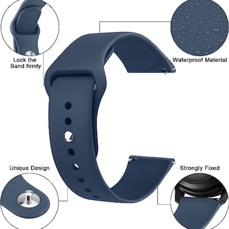 Bracelet de montre Sport pour Amazfit GTS-GTR-4-3-2-2e-mini-pro-stratos 2 3