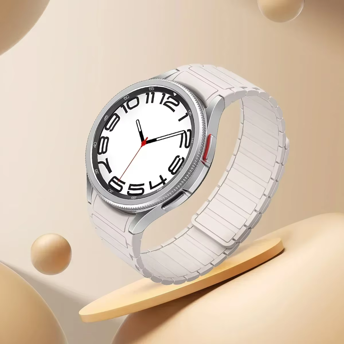 Bracelet en Silicone pour Samsung Galaxy Watch 7/6/5/4 40mm 44mm 4 6 classique 42mm 46mm 47mm 43mm