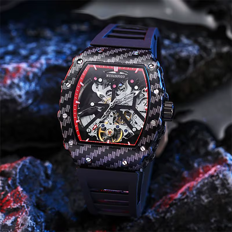 Montre mécanique entièrement automatique pour homme