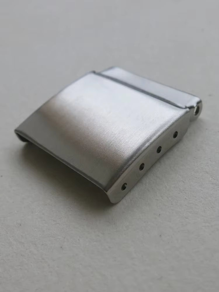 Fermoir de bracelet de montre en acier