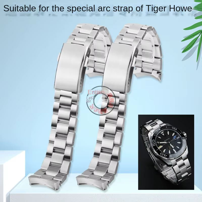 Bracelet de montre en acier inoxydable solide