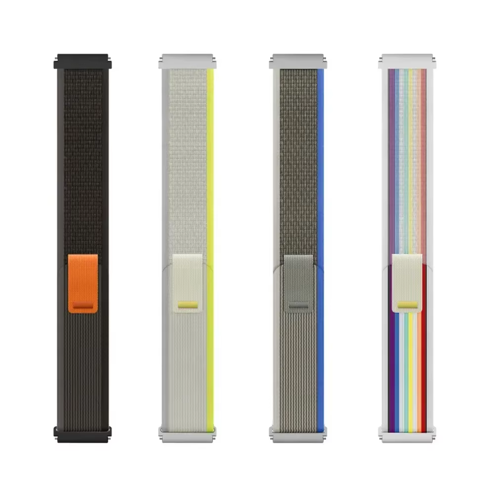 Bracelet en nylon Trail de 20 mm et 22 mm pour Garmin Forerunner 170 70 570 970 965 265 165 55, bracelet Garmin Venu 2 3 4 45 mm Active 6 5