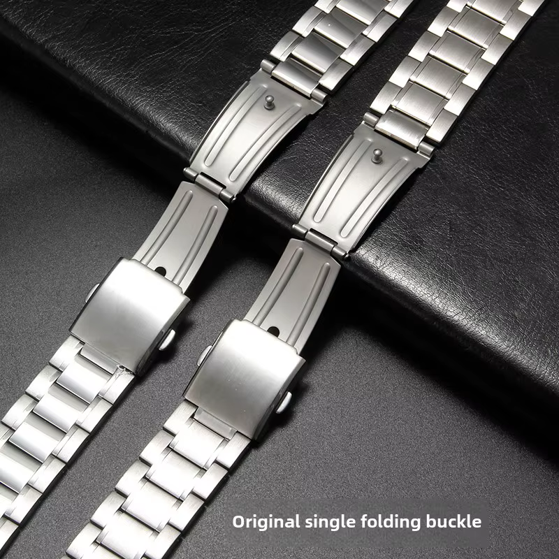 Bracelet de montre en acier exquis pour Casio Duro série MDV106 107 MTP1374/1375/5374