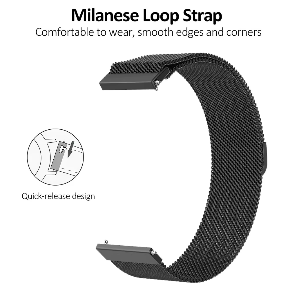 Bracelet à boucle magnétique pour montre Realme 5
