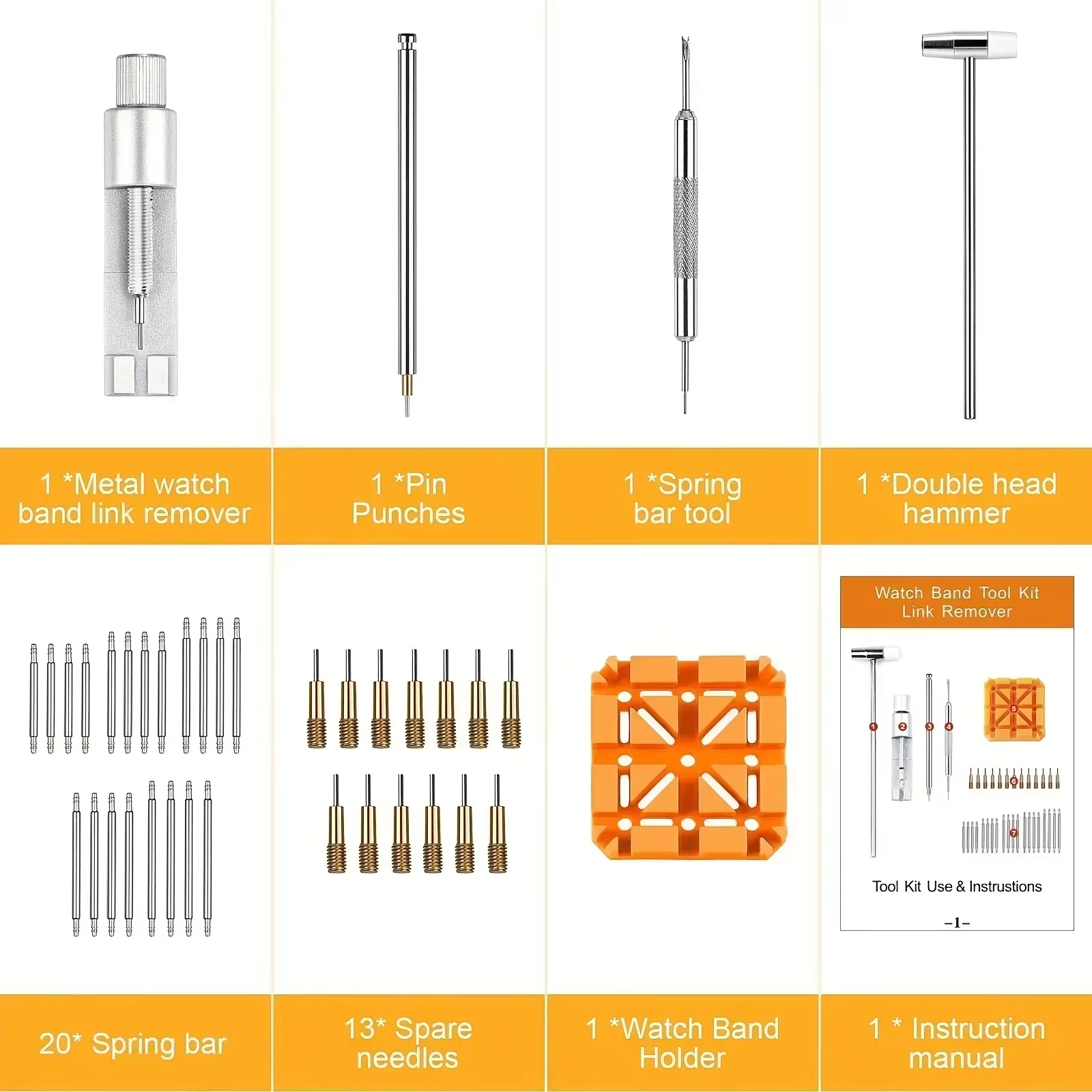 Ensemble d'outils de réparation de montre