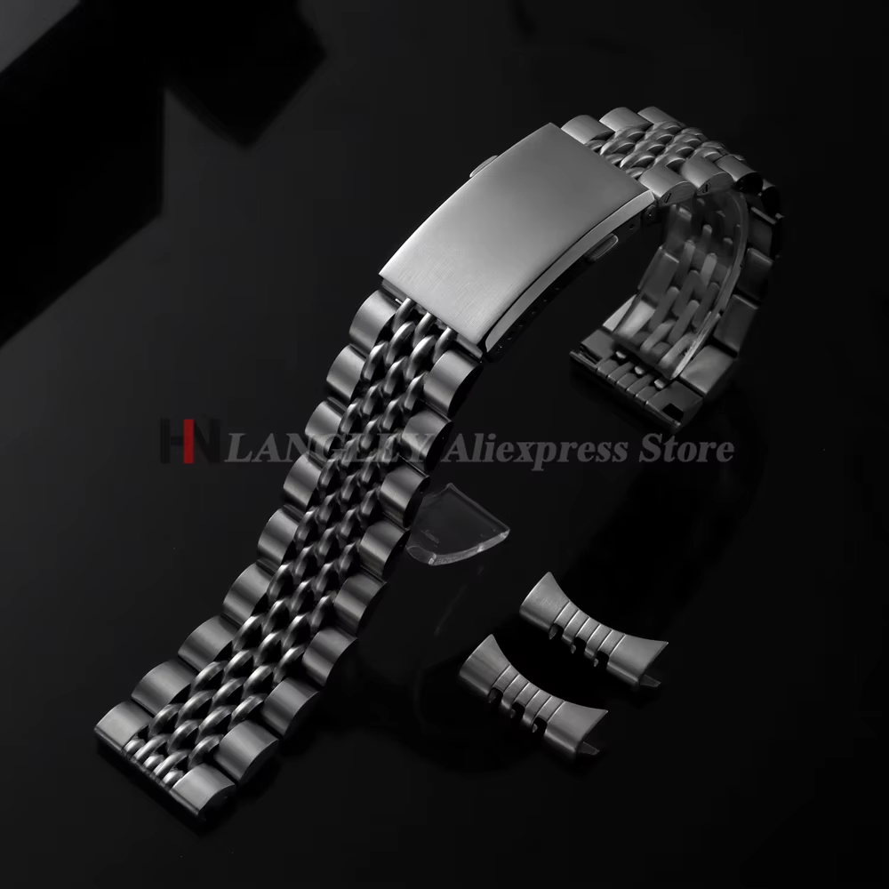 Bracelet de montre en acier inoxydable massif
