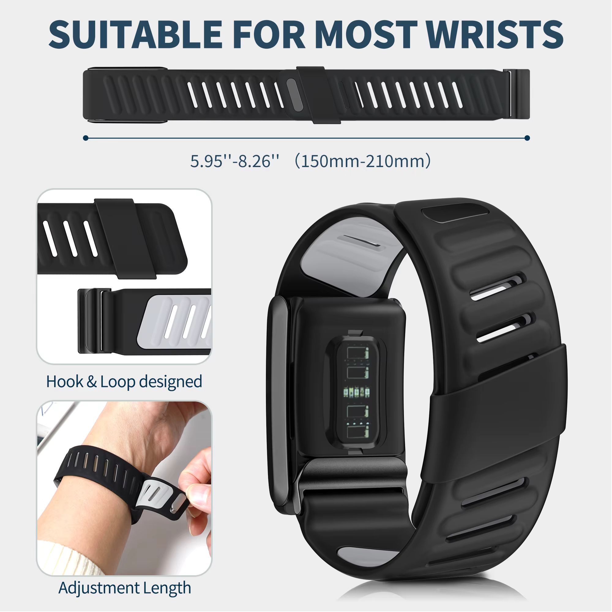 Nouveau WHOOP SportFlex bracelet en Silicone souple au toucher
