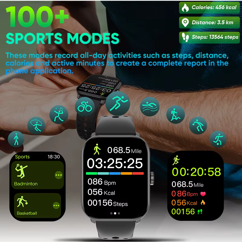 Nouvelle Montre Connectée ECG 2026 Homme Femme