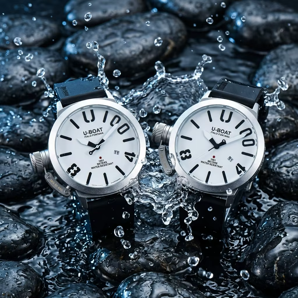 Montre-bracelet sport chronographe à quartz pour homme U-BOAT