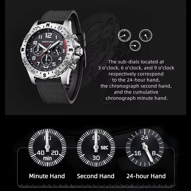 Montres pour hommes NORTH EDGE
