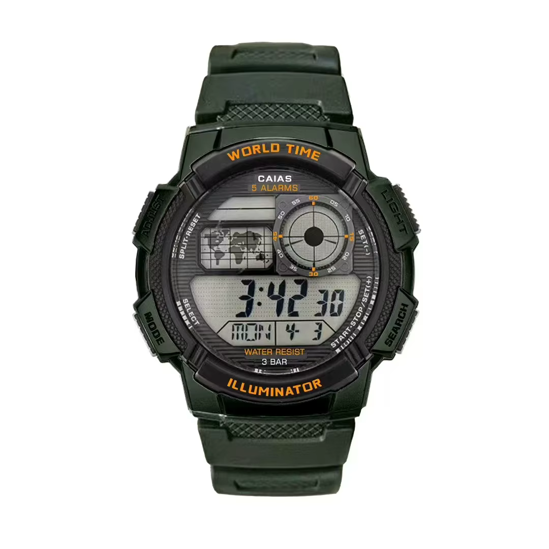 Montre G-SHOSU 2100, montre numérique de sport pour homme