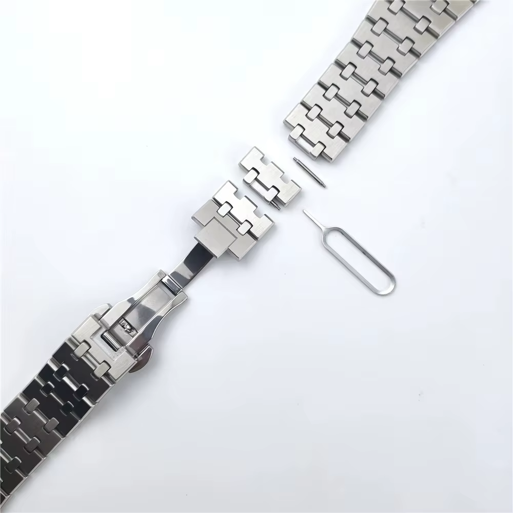 Bracelet en métal luxueux pour Samsung Galaxy Watch Ultra 2025
