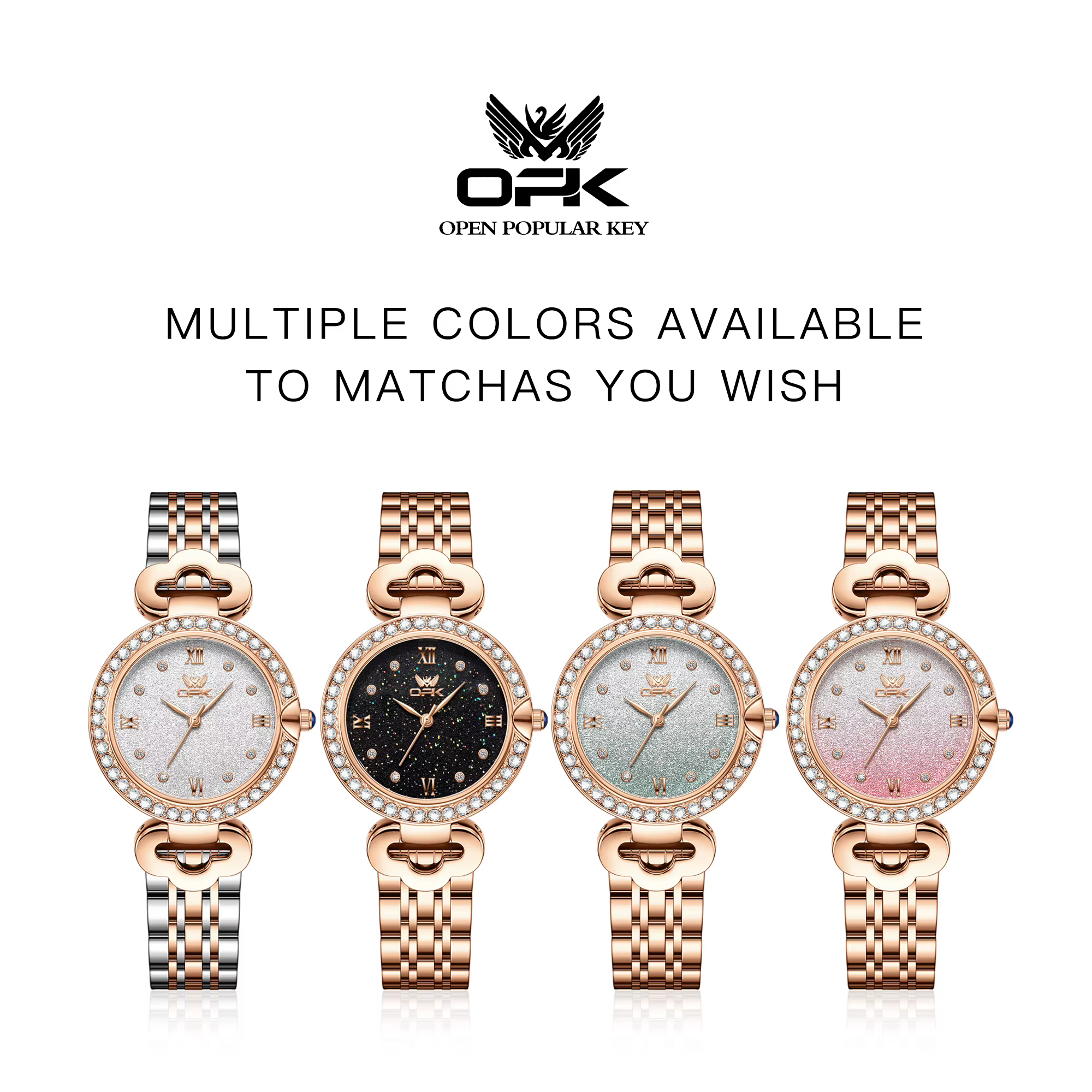 OPK 6094 Elegance – montre à mouvement à Quartz pour femmes