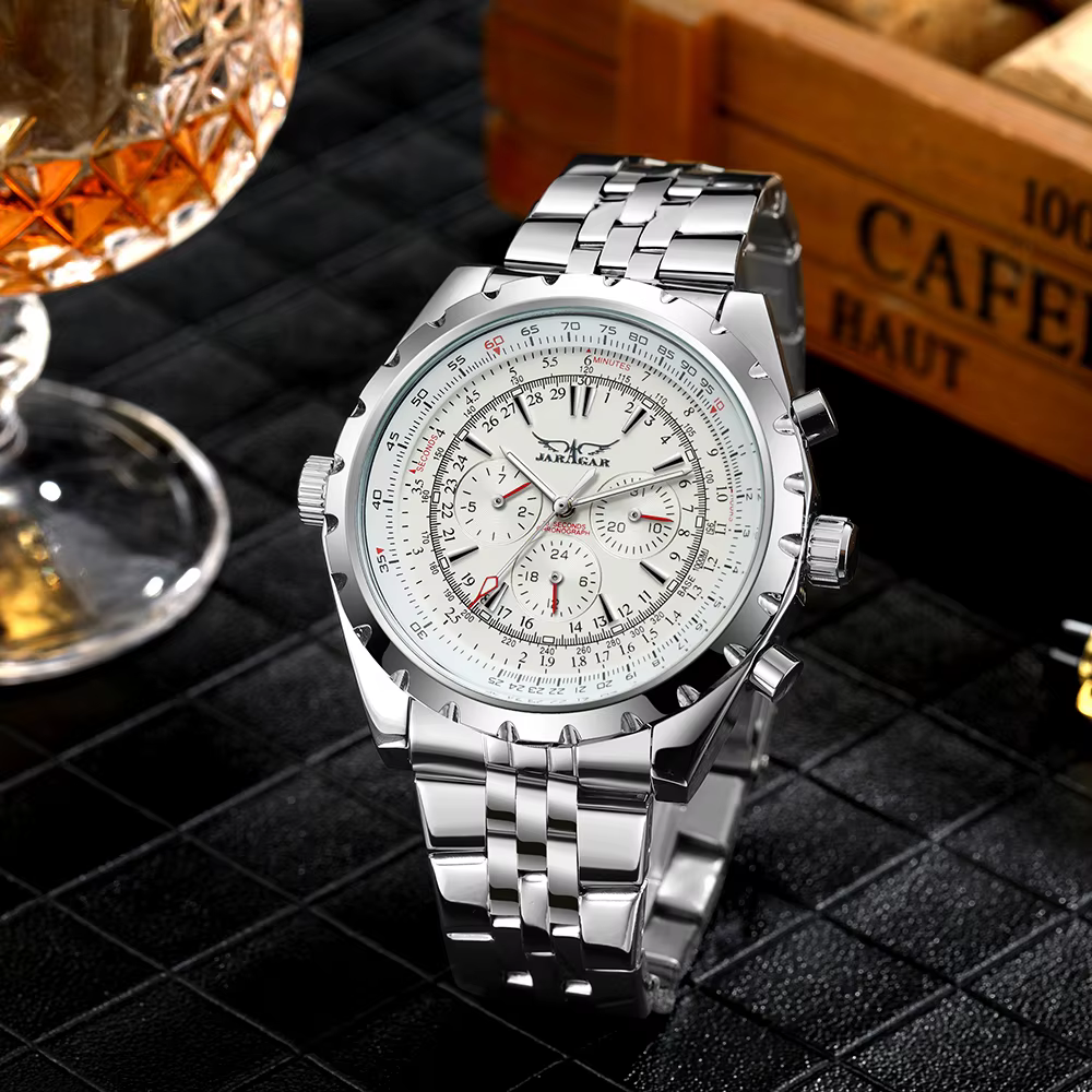 Montre de sport mécanique automatique pour homme