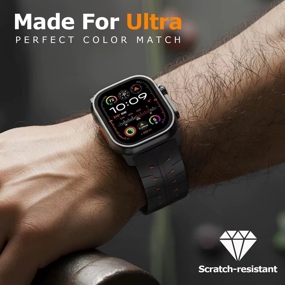 Bracelets de montre en titane pour Apple Watch Ultra 3/2/1 (49 mm)