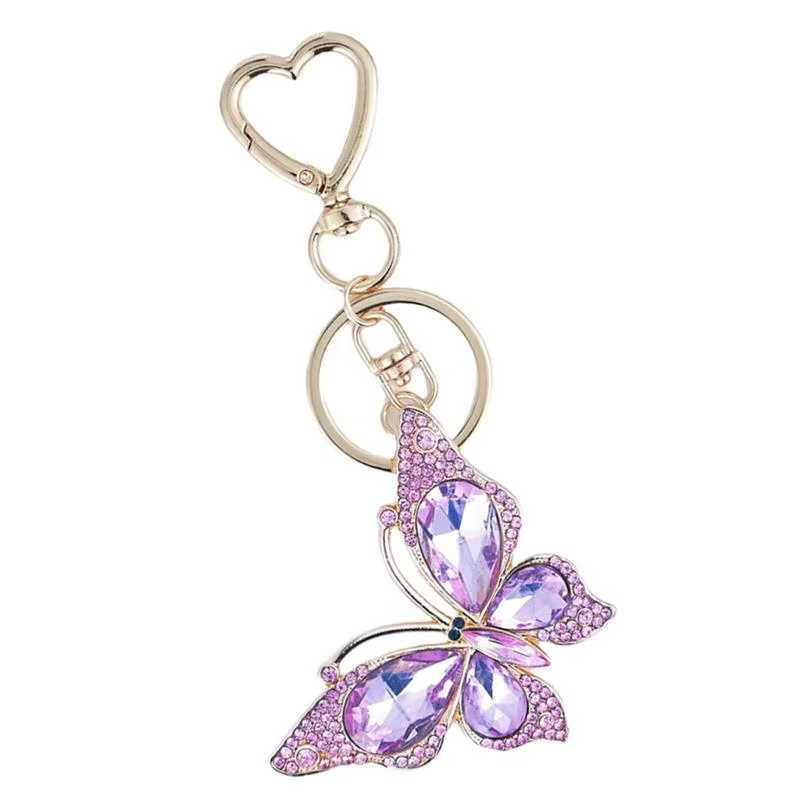 39BD petit ornement breloque à mode, accessoire papillon Unique pour le quotidien
