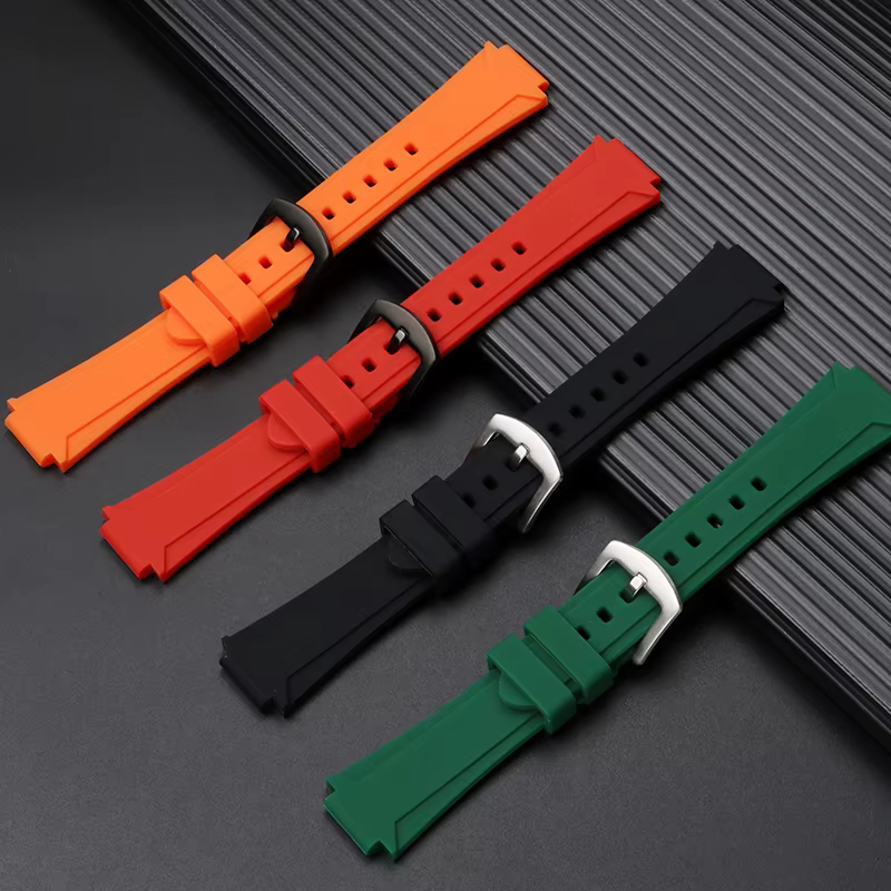 Bracelet de montre en silicone suréWerpour mol EDIFICE série 5634 EFS-S570YD
